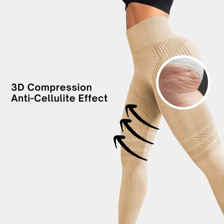 3D Leggings – High Waist Body Sculpting Leggings (1+1 FREE)