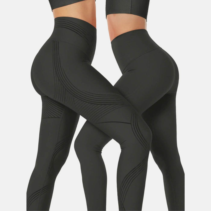 3D Leggings – High Waist Body Sculpting Leggings (1+1 FREE)