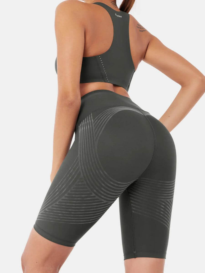 3D Short Leggings – High Waist Body Sculpting, Lifting (1+1 FREE)