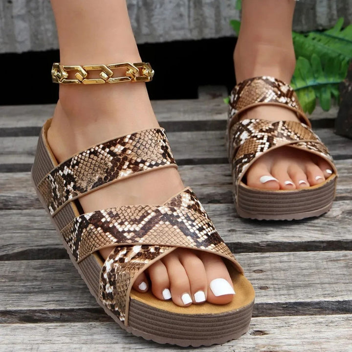 Abigail – Orthopedic Leather Strap Summer Sandals
