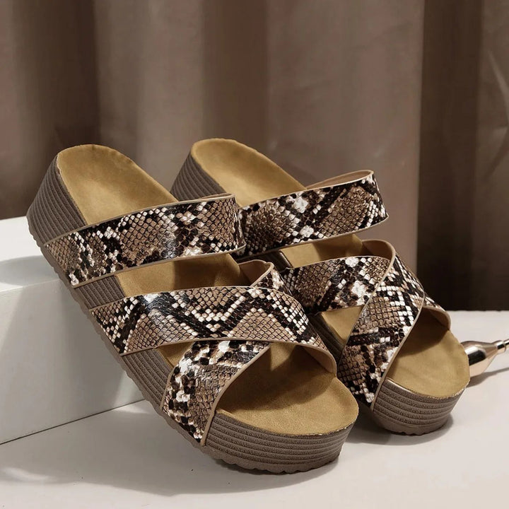 Abigail – Orthopedic Leather Strap Summer Sandals