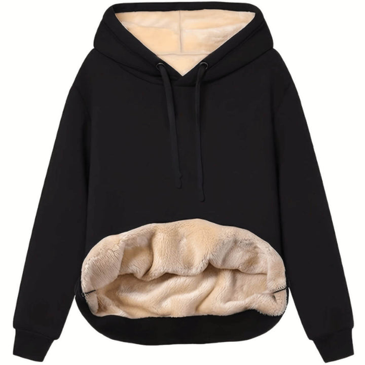 Adeline – Reversible Winter Hoodie Jacket with Fleece Lining