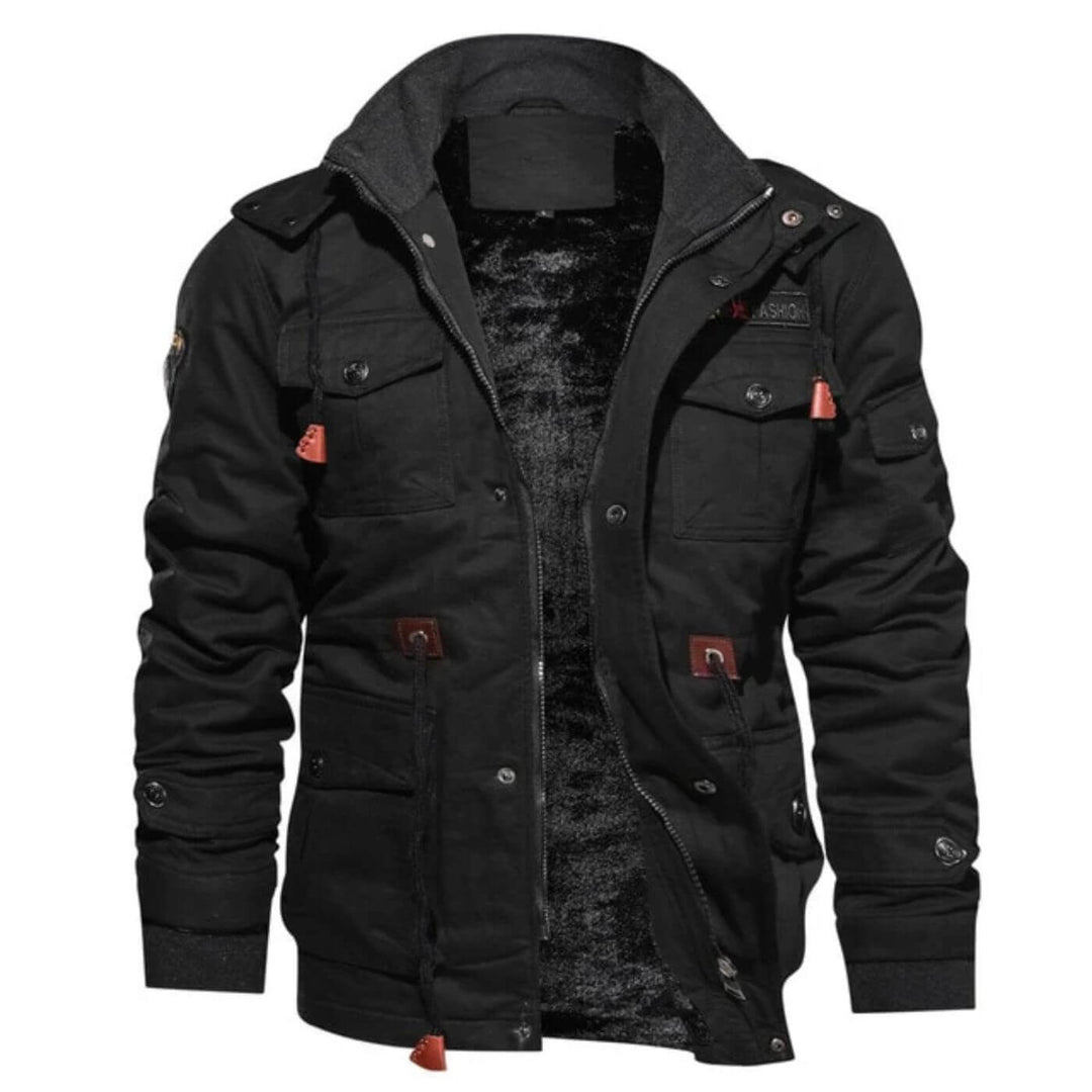 Adrian - Removable Hood Winter Warm Jacket