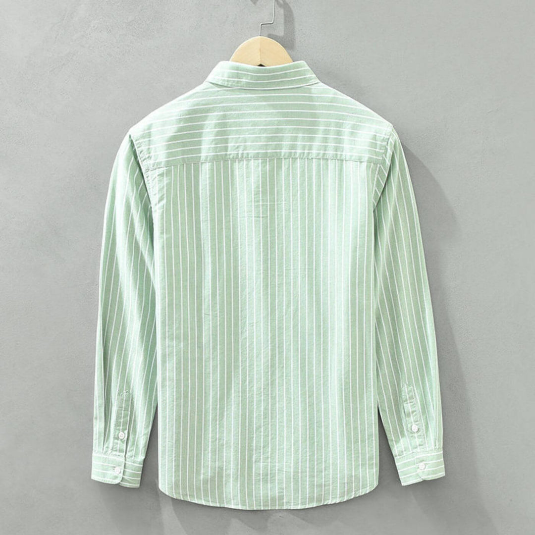 Alfonso – Premium Striped Long Sleeve Shirt