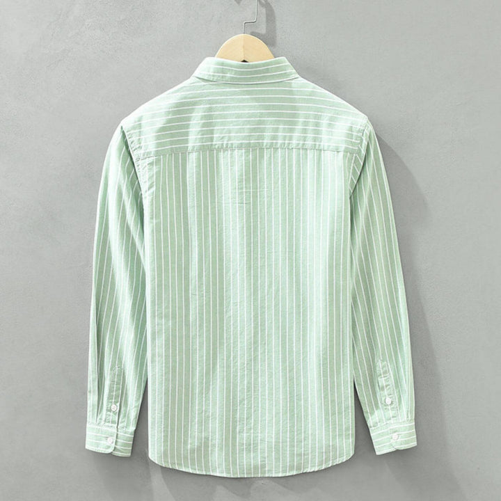 Alfonso – Premium Striped Long Sleeve Shirt