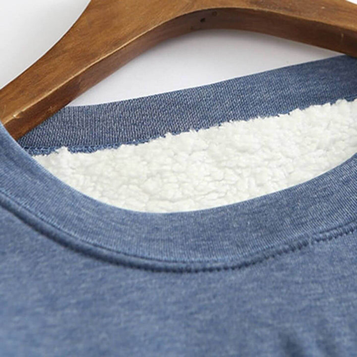 Alice - Comfortable Winter Fleece Lined Sweater