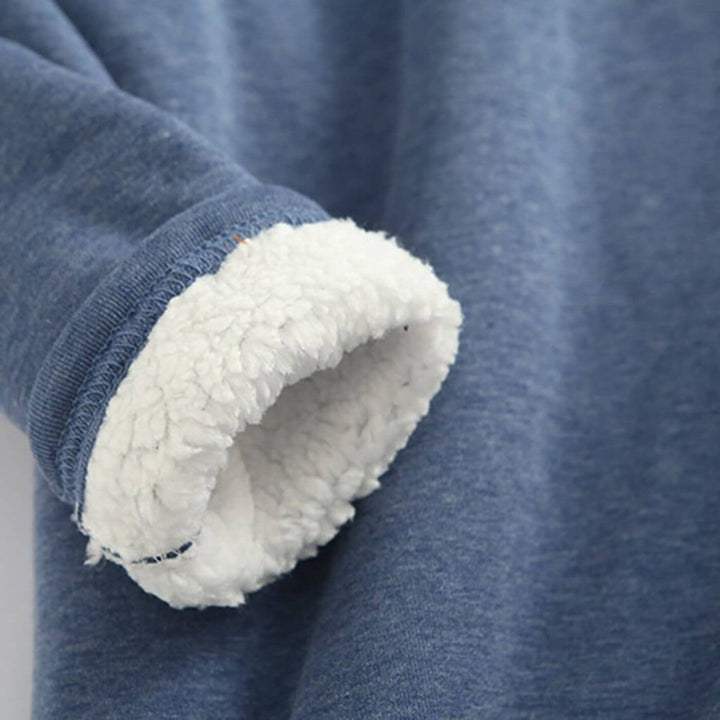 Alice - Comfortable Winter Fleece Lined Sweater