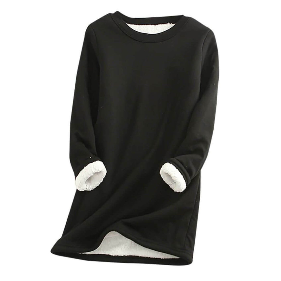 Alice - Comfortable Winter Fleece Lined Sweater
