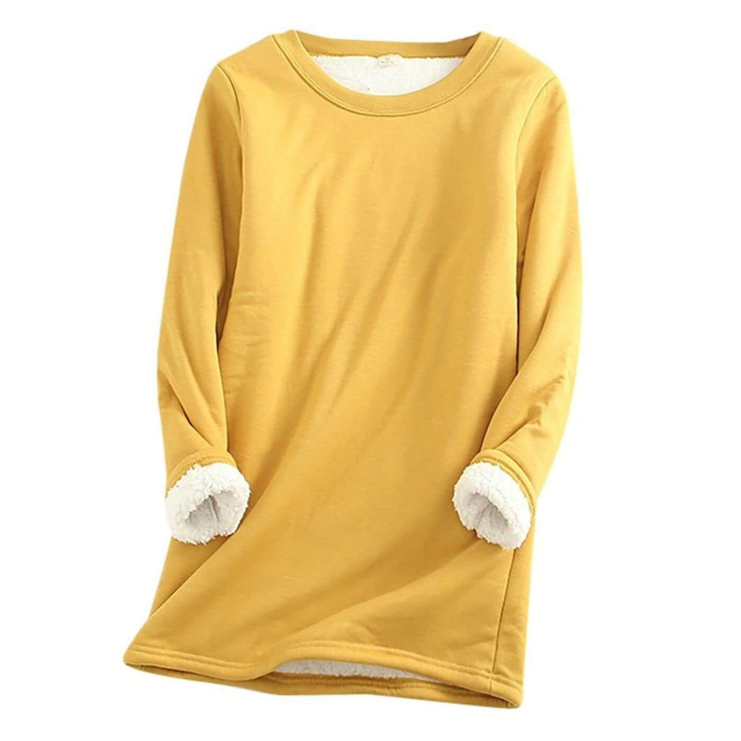 Alice - Comfortable Winter Fleece Lined Sweater