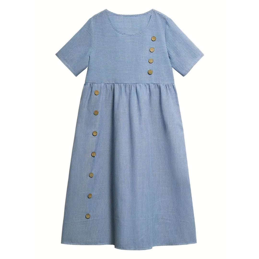 Alicia – Tummy Coverage Comfortable Midi Dress