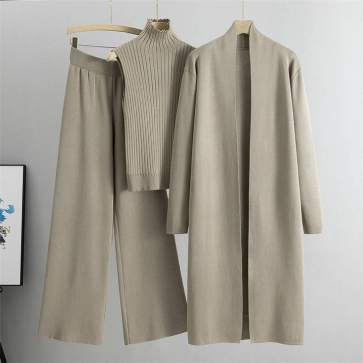 Alison – Minimalist 3 Piece Knit Set