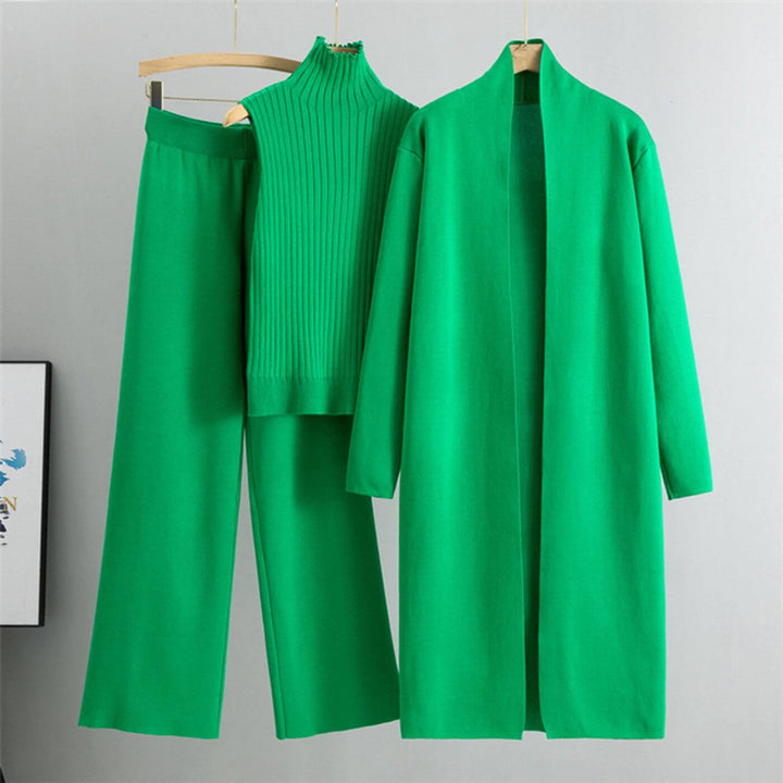 Alison – Minimalist 3 Piece Knit Set