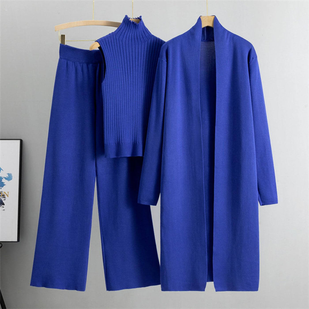 Alison – Minimalist 3 Piece Knit Set