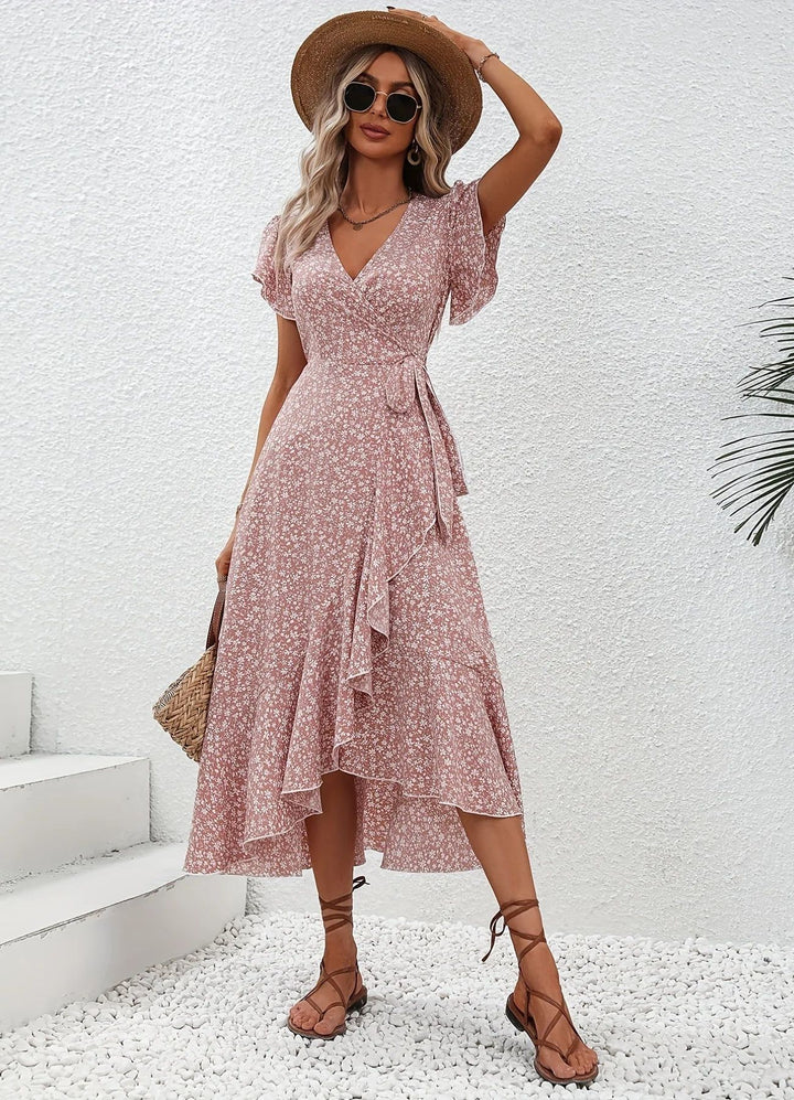 Alyssa – Elegant Floral Summer Dress