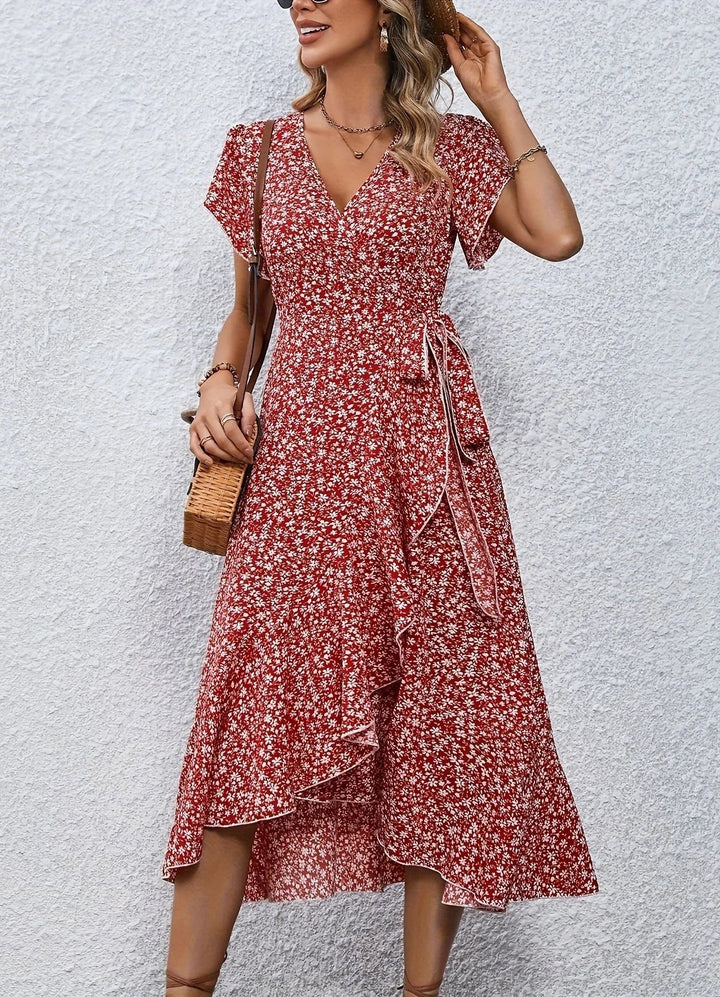 Alyssa – Elegant Floral Summer Dress
