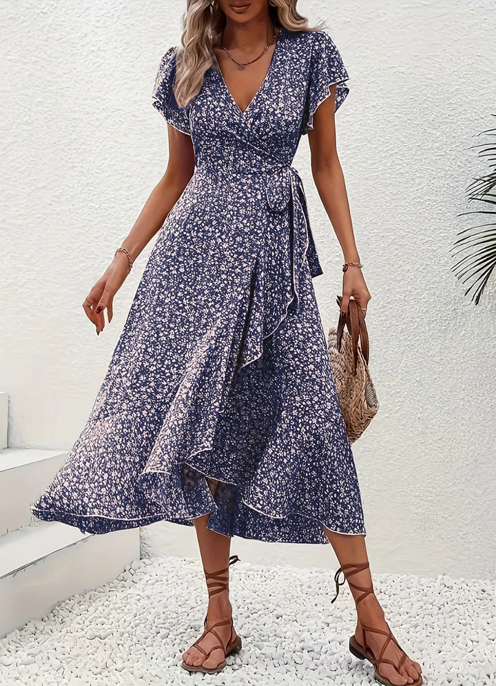 Alyssa – Elegant Floral Summer Dress