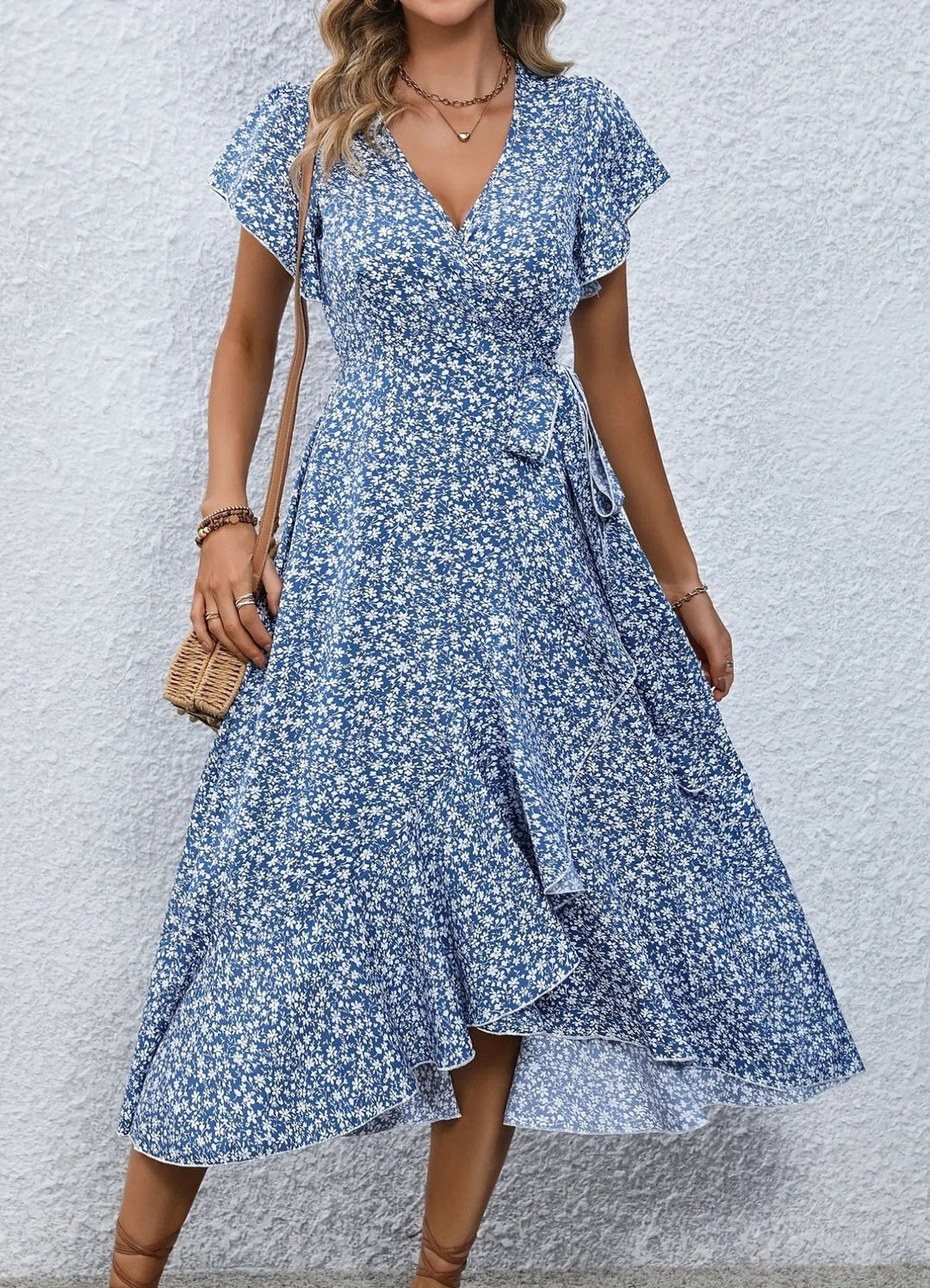 Alyssa – Elegant Floral Summer Dress