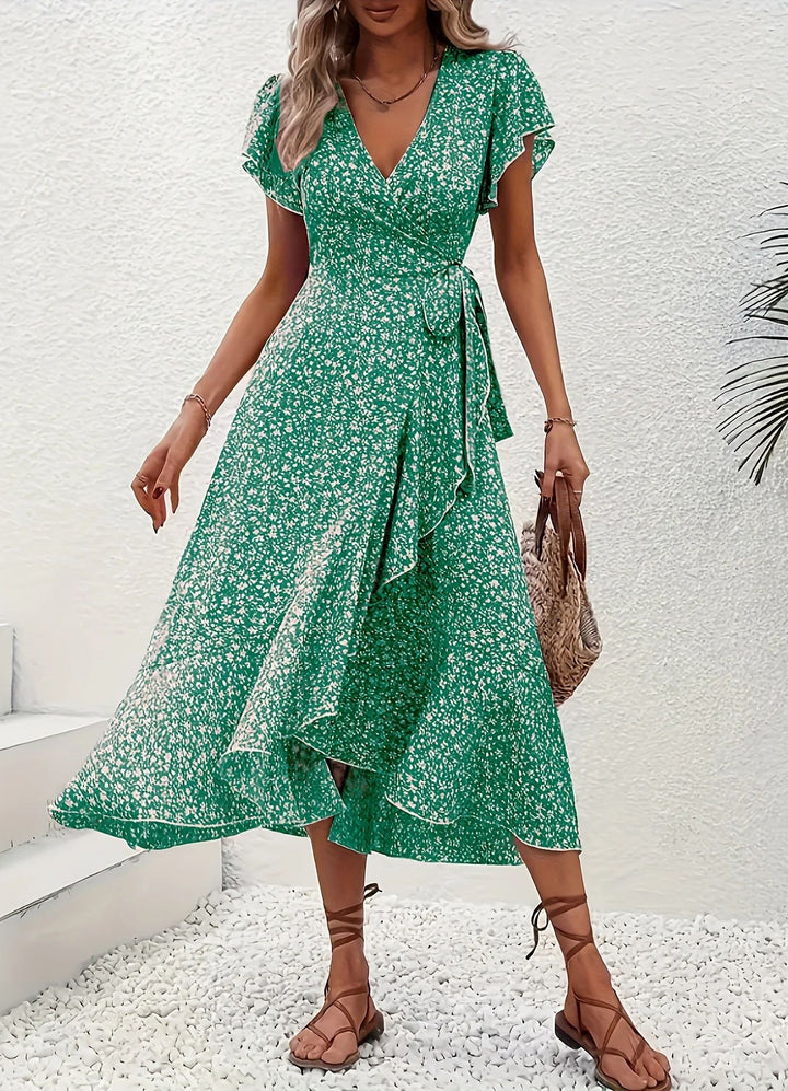 Alyssa – Elegant Floral Summer Dress
