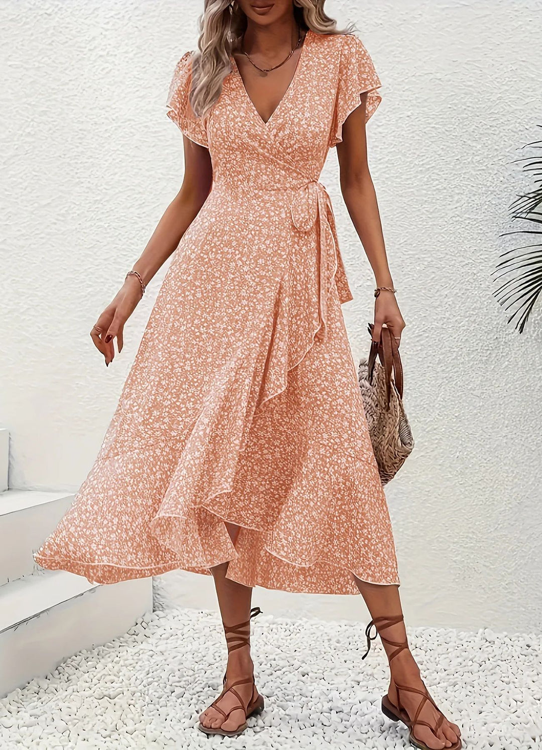 Alyssa – Elegant Floral Summer Dress