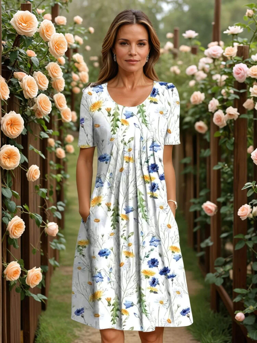 Amanda - Elegant Summer Dress