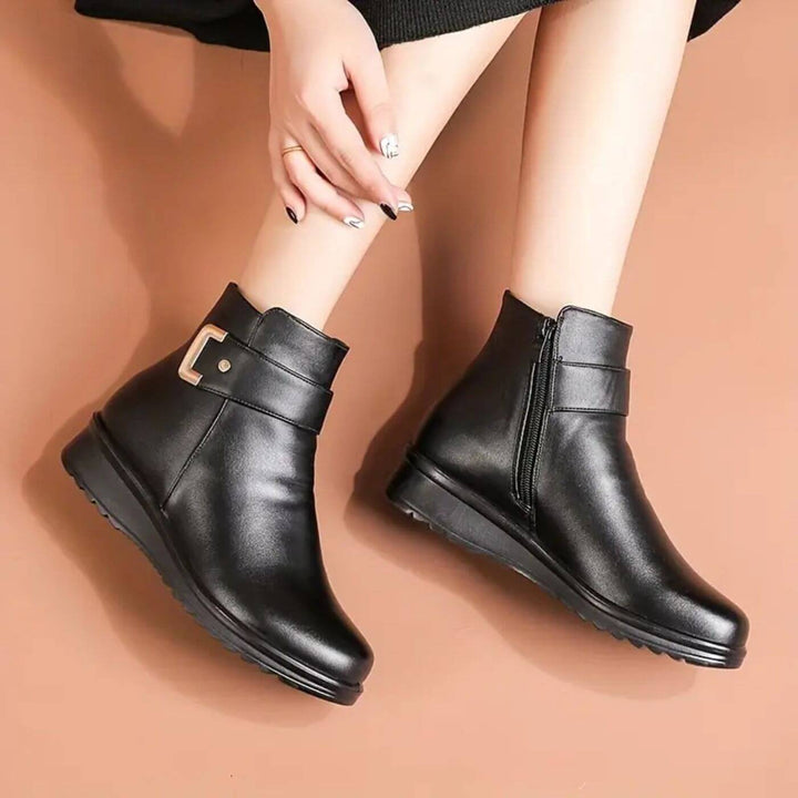 Amber - Anti-Slip Fleece Lined Winter Snow Boots