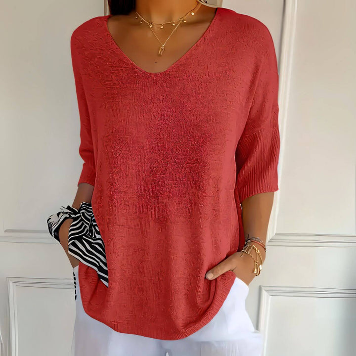 Andrea – Stylish Soft Knit Shirt