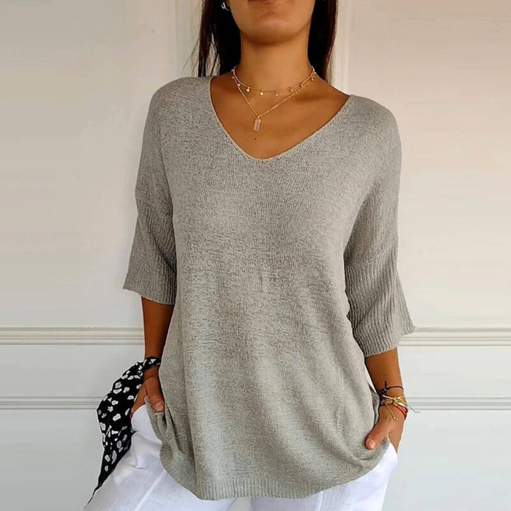 Andrea – Stylish Soft Knit Shirt