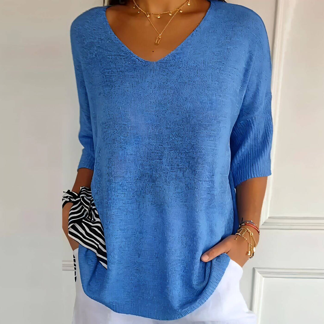 Andrea – Stylish Soft Knit Shirt
