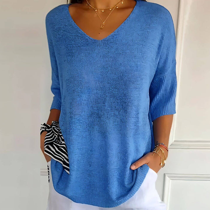Andrea – Stylish Soft Knit Shirt