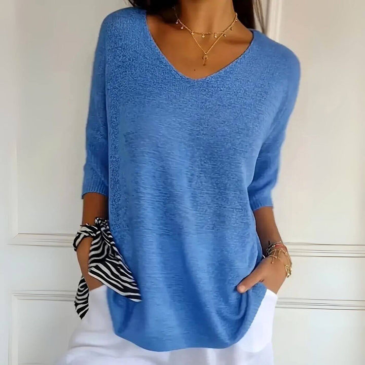 Andrea – Stylish Soft Knit Shirt