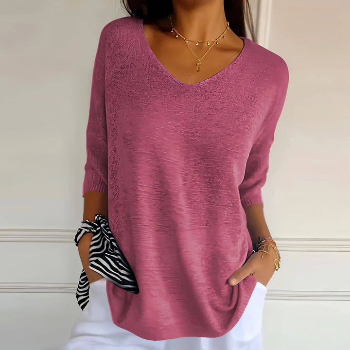 Andrea – Stylish Soft Knit Shirt