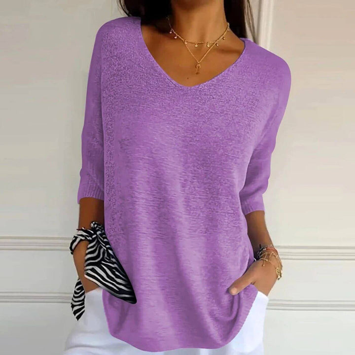Andrea – Stylish Soft Knit Shirt