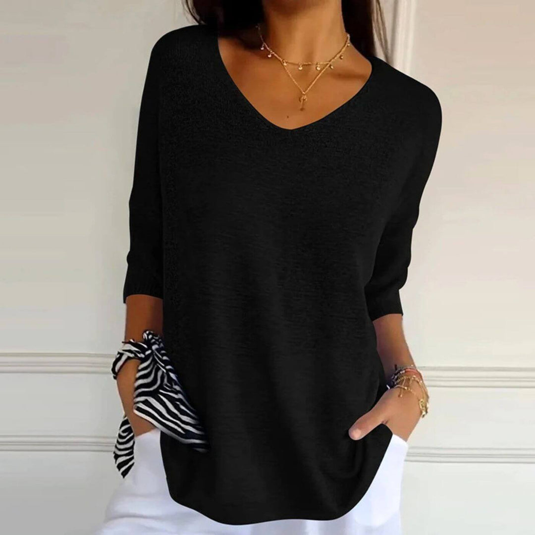 Andrea – Stylish Soft Knit Shirt