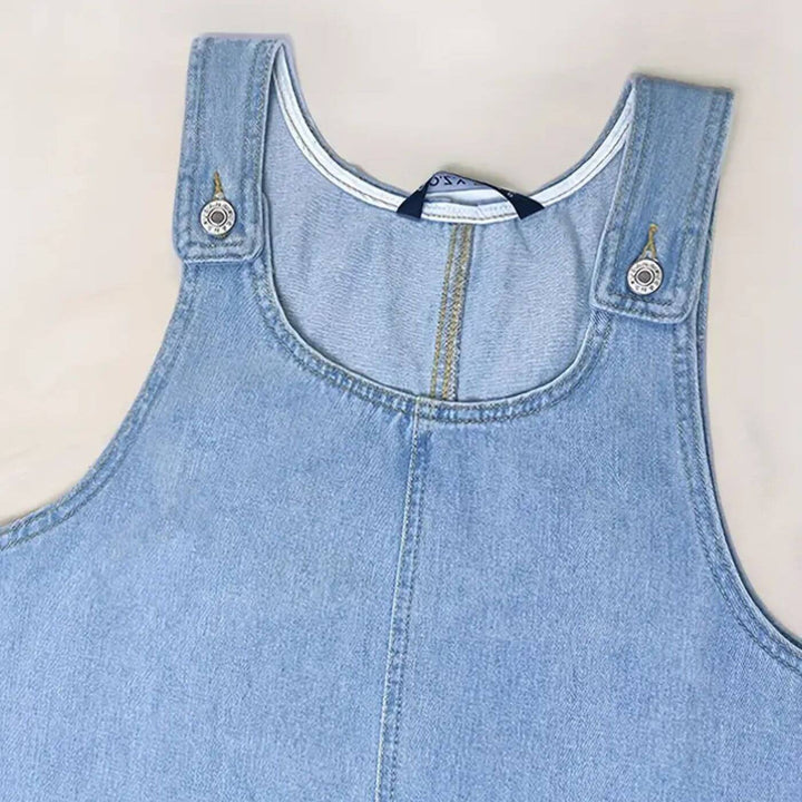 Arielle – Comfortable Sleeveless Denim Dress