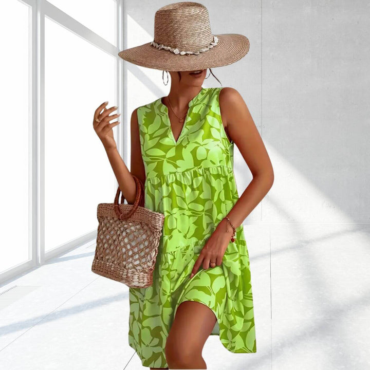 Ava - Floral Midi Dress