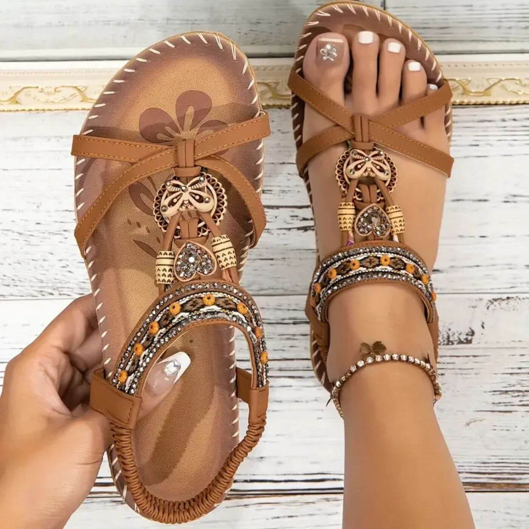 Averelle - Ultra Comfortable Bohemian Orthopedic Sandals
