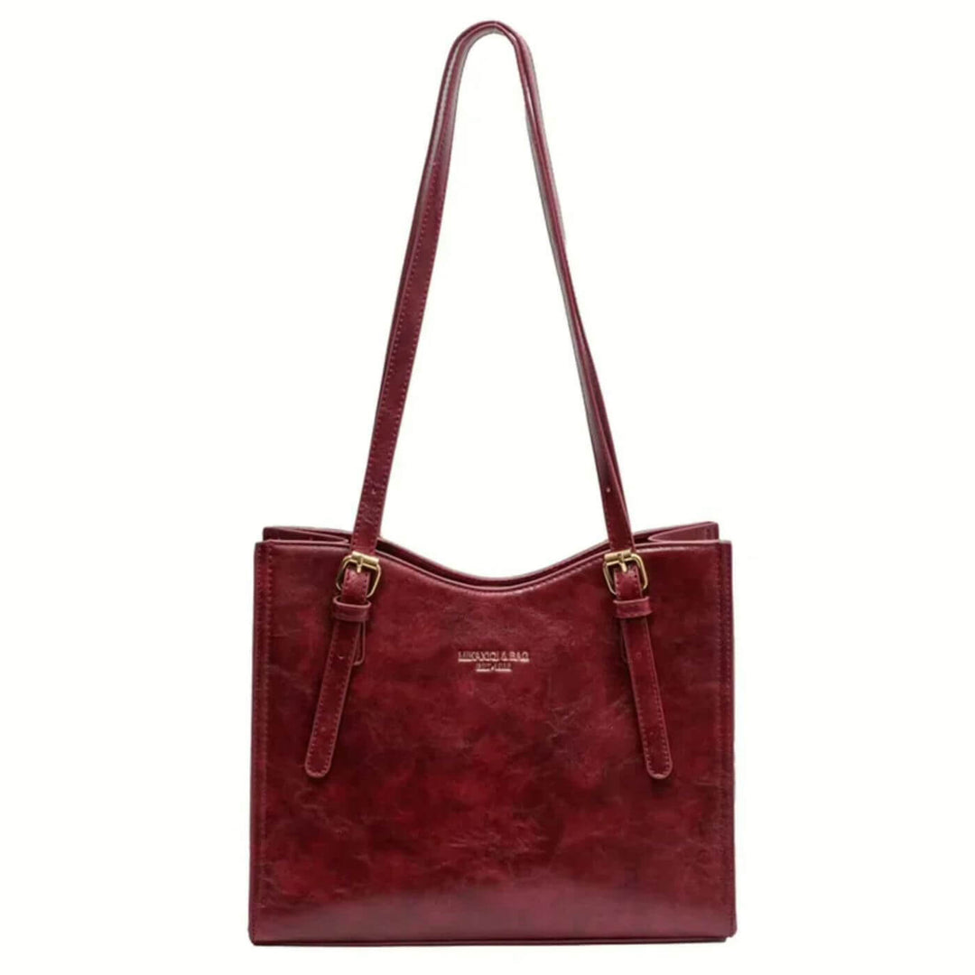 Avery – Bunny Charm Vintage Leather Shoulder Bag