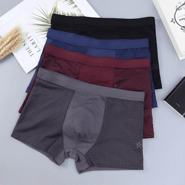 Bamboo Boxers – Anti-itch Premium Bamboo Fiber Boxers ( 5+5 FREE )