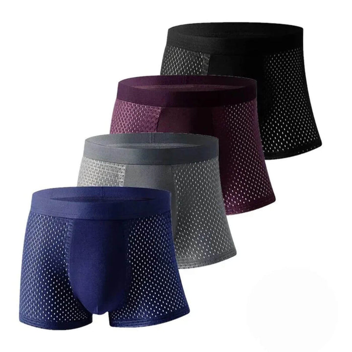 Bamboo Boxers – Anti-itch Premium Bamboo Fiber Boxers ( 5+5 FREE )
