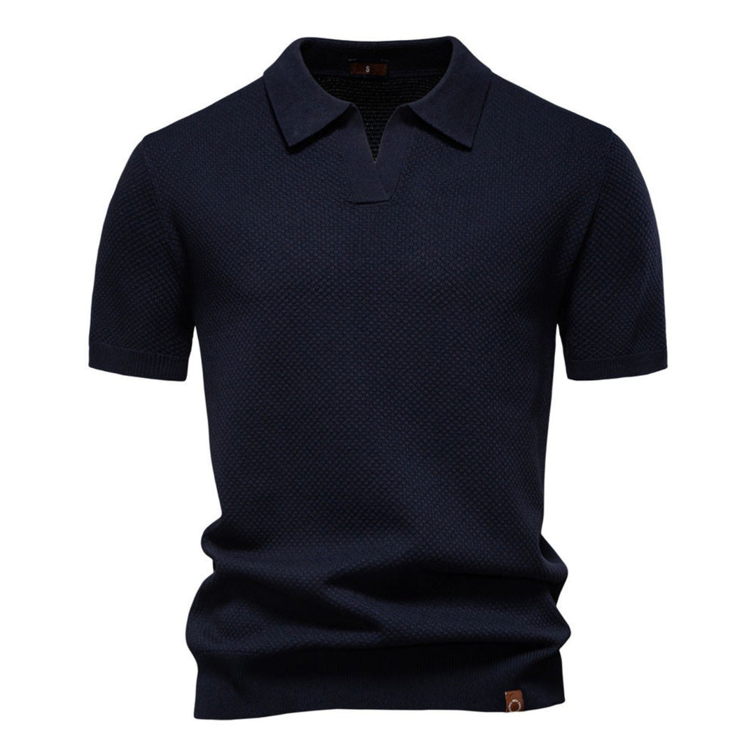 Brandon – Premium V-Neck Polo Shirt