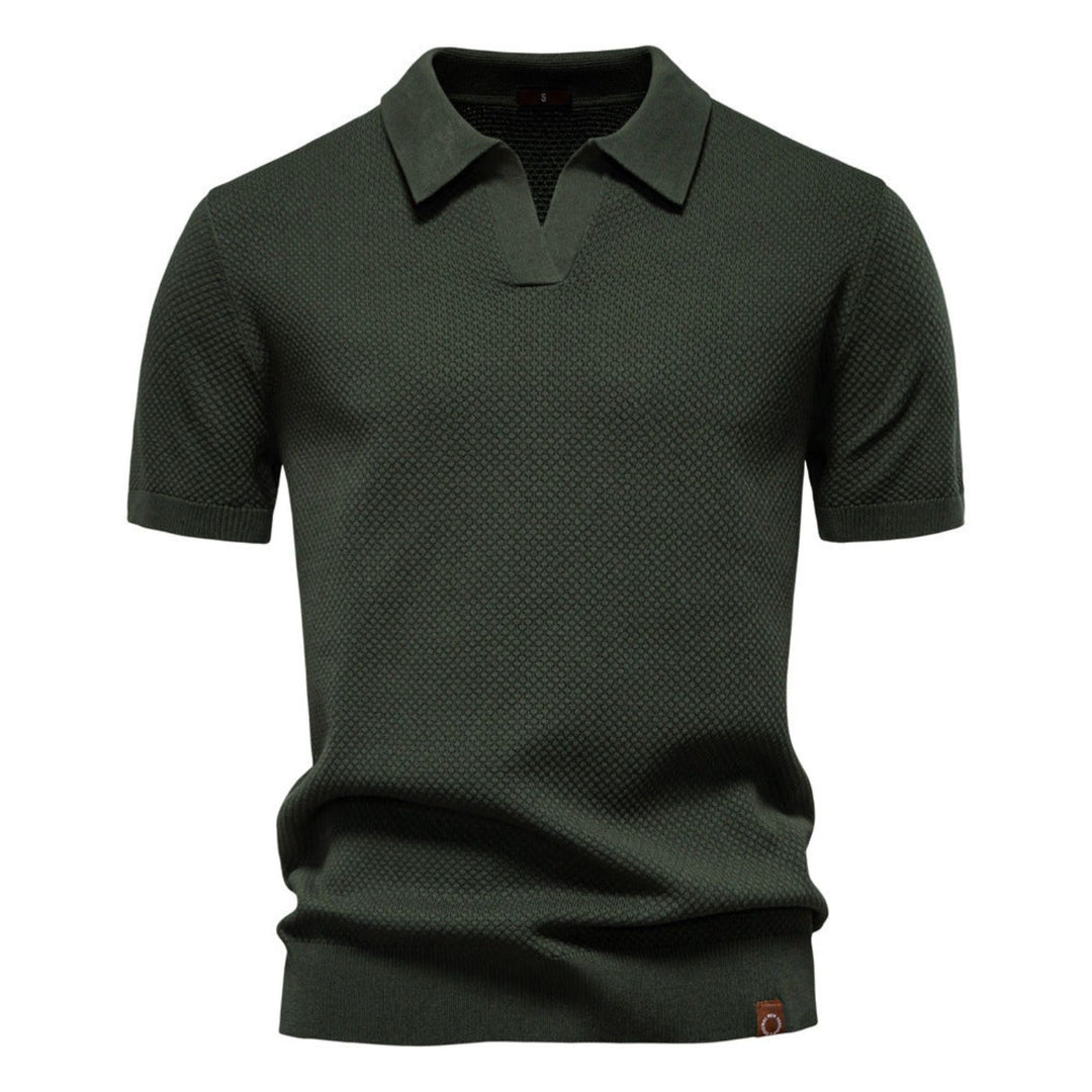 Brandon – Premium V-Neck Polo Shirt