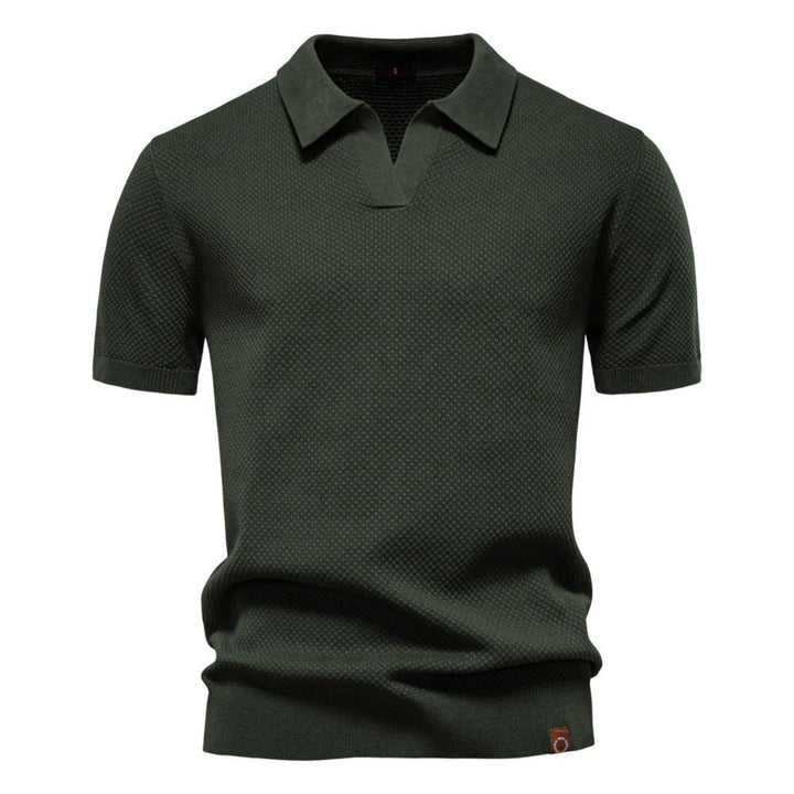 Brandon – Premium V-Neck Polo Shirt