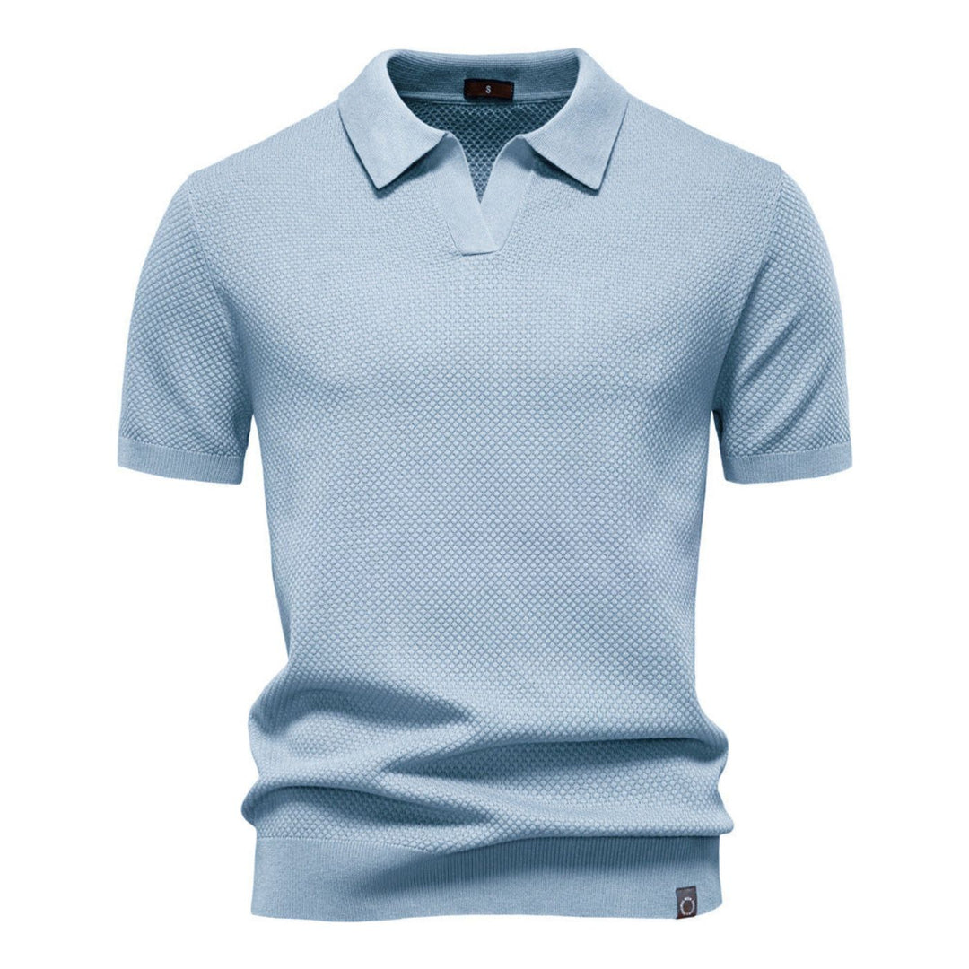 Brandon – Premium V-Neck Polo Shirt