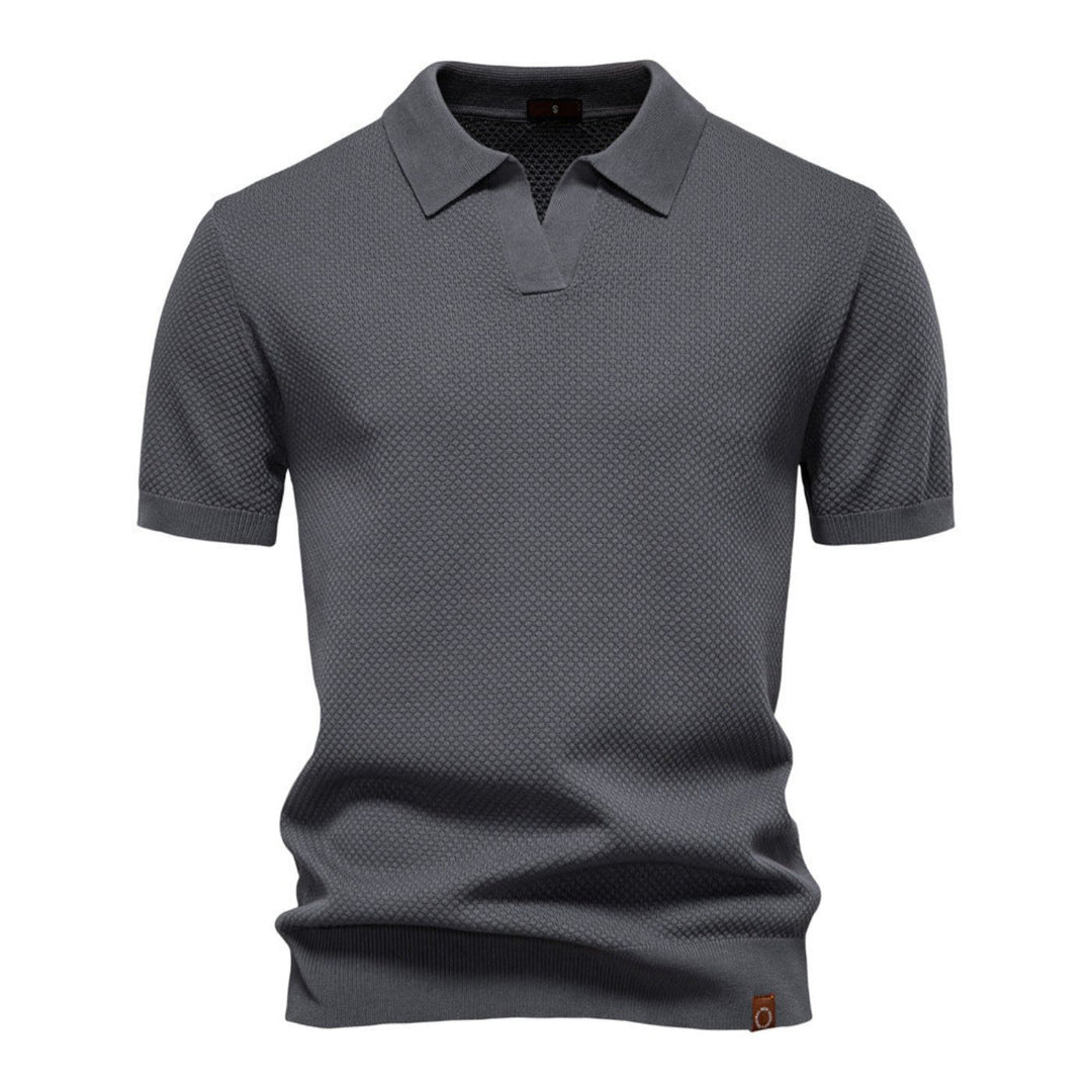 Brandon – Premium V-Neck Polo Shirt