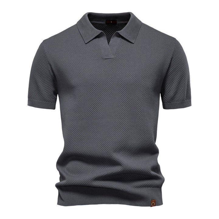 Brandon – Premium V-Neck Polo Shirt