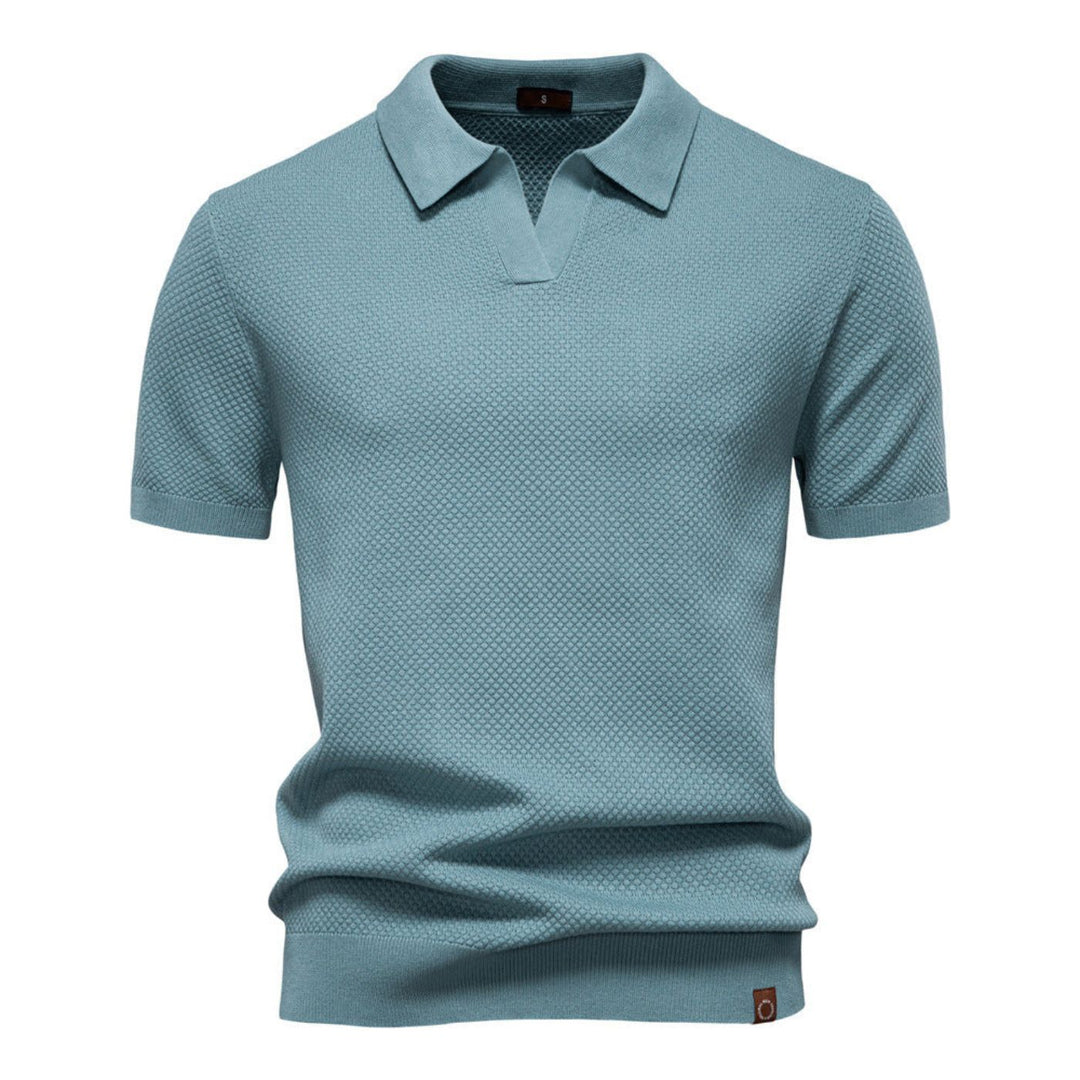 Brandon – Premium V-Neck Polo Shirt