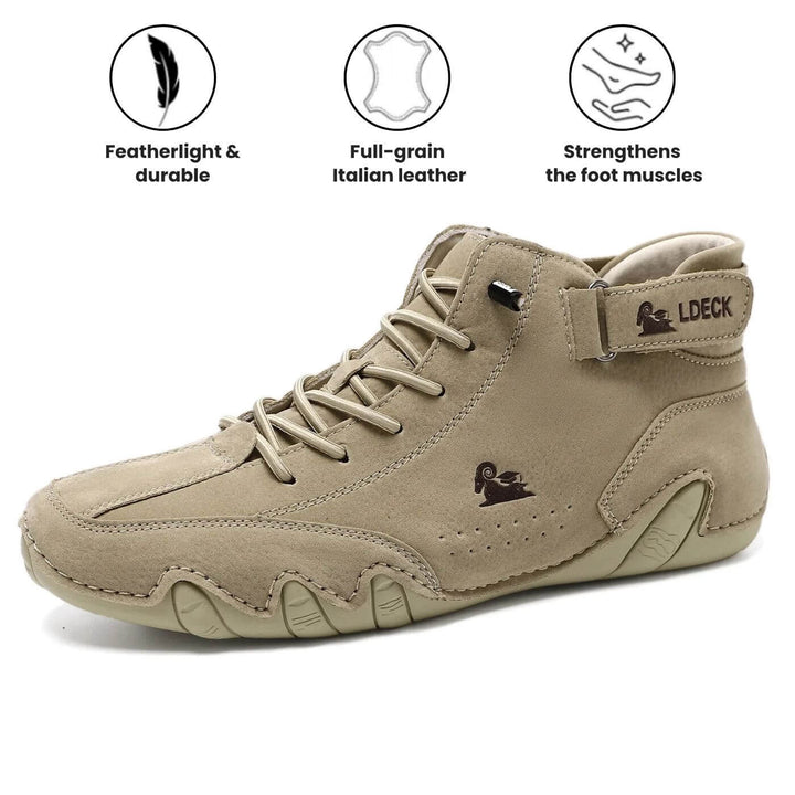 Brent – Premium Leather Orthopedic Barefoot Shoes