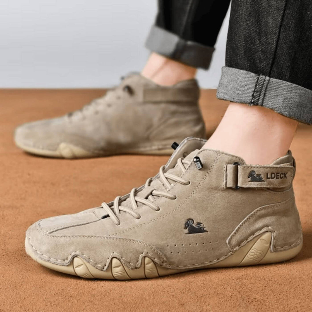 Brent – Premium Leather Orthopedic Barefoot Shoes