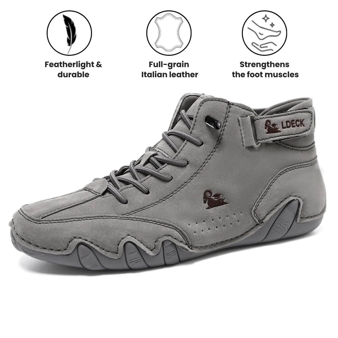 Brent – Premium Leather Orthopedic Barefoot Shoes