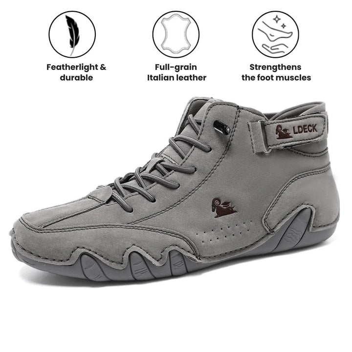 Brent – Premium Leather Orthopedic Barefoot Shoes